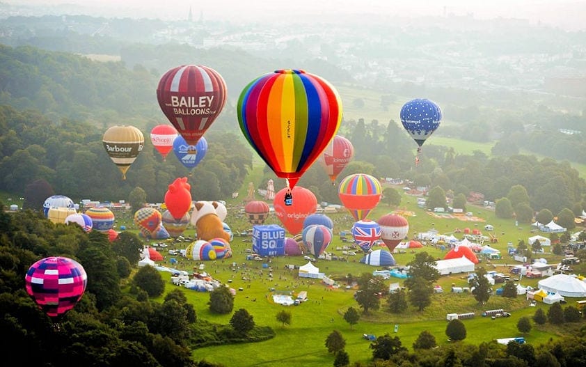 Information & Directions For The 2017 Bristol Balloon Fiesta Bailey