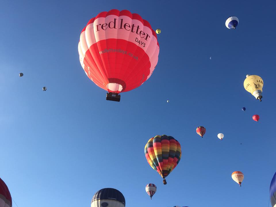 Hot Air Balloon Day! Bailey Balloons