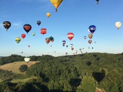 Sunday Am Bristol Balloon Fiesta Mass Ascent 2017