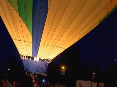 Balloon at Night