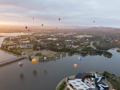 canberra balloon flights