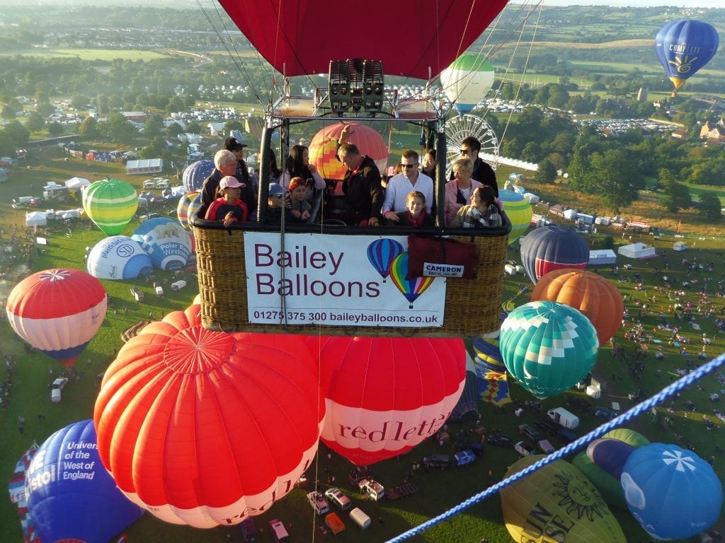 Information and Directions for Bristol Balloon Fiesta 2022 Bailey