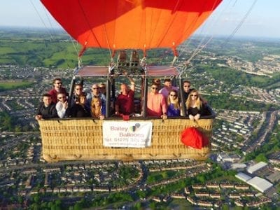 bailey balloons flight in bristol