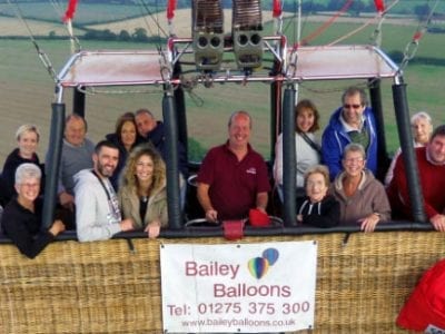 bailey balloons hot air balloon flight in flight photo