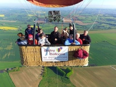 balloon flights for special occasions