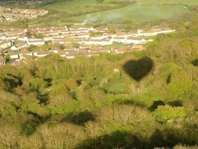 heart shaped balloon