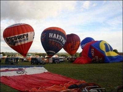 hot air balloon tether