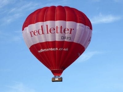 red letters day balloon