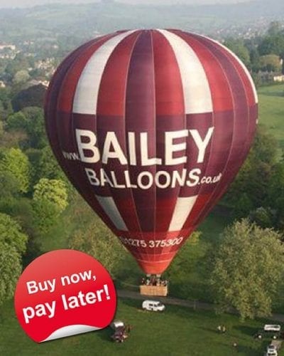 Hot Air Balloon Ride with Bailey Balloons