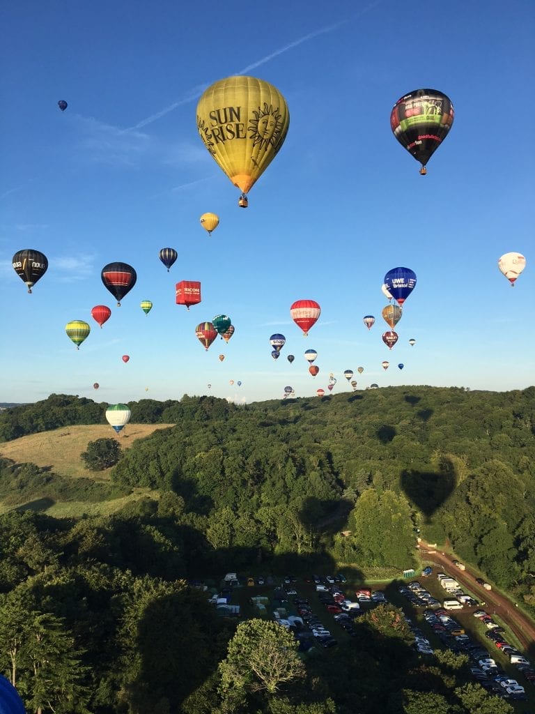 Isle of Wight return of balloon festival Bailey Balloons